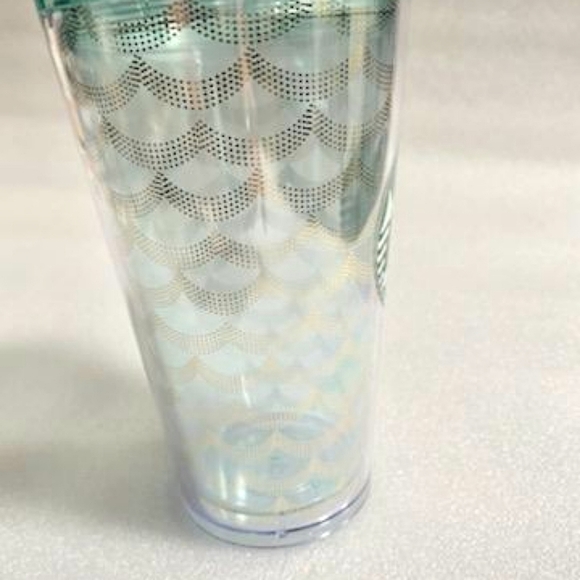STARBUCKS SIREN SCALES GRANDE MERMAID 16oz TUMBLER. - Picture 5 of 8